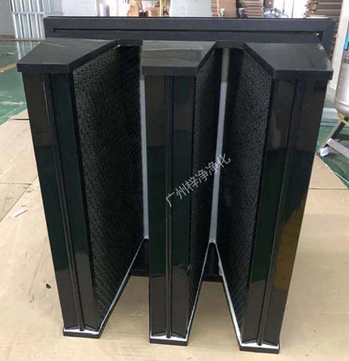 V型W型蜂窩活性炭過濾器 V型W型蜂窩活性炭過濾器